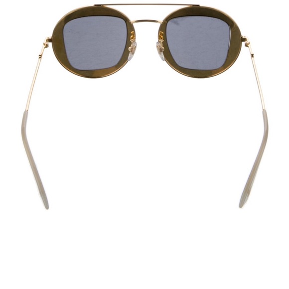 Gucci gold aviator glasses - Picture 2 of 5